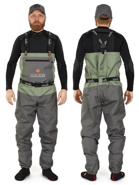 Напівкомбінезон забродний мембран. Norfin PILOT STOCKINGFOOT 2 18000 мм 83321-05XXL фото