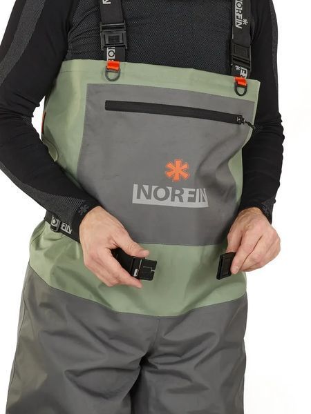 Напівкомбінезон забродний мембран. Norfin PILOT STOCKINGFOOT 2 18000 мм 83321-05XXL фото