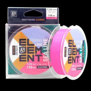 Волосінь Zeox Hi-Viz Element Sea 150м Fluo Pink 4010244 фото