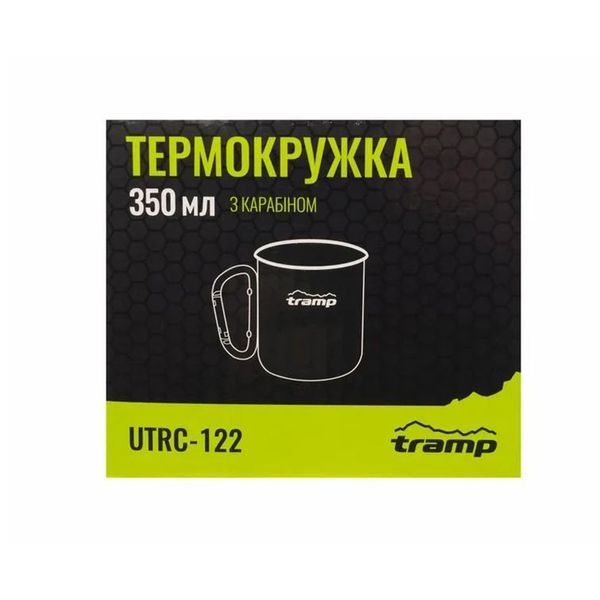 Термокухоль з карабіном Tramp 350 мл олива UTRC-122-olive фото