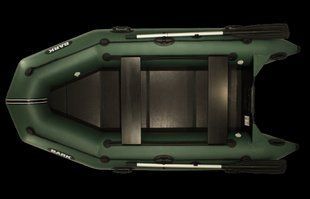 Надувний-моторний човен Bark BT-310D+слань-книжка ВТ-310D фото