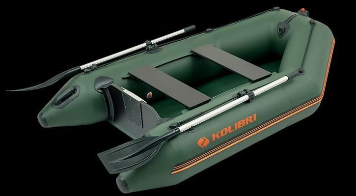Надувний човен Kolibri КM-245 зелений 3068845802 фото