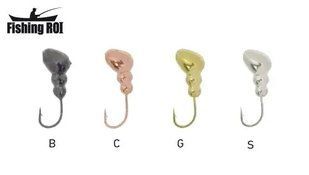 Мормишка вольфрамова Fishing ROI Мураха з отвором 3mm 0,3gr 400-14-3-S фото