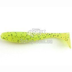Wizzle Shad 2" (10шт), #055 - Chartreuse/Black 55 фото