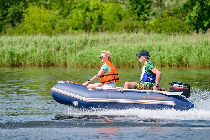 Надувная лодка Kolibri KM-330D темно-серый 3071635183 фото