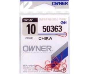 Гачки Owner CHIKA RED 50363-16 фото