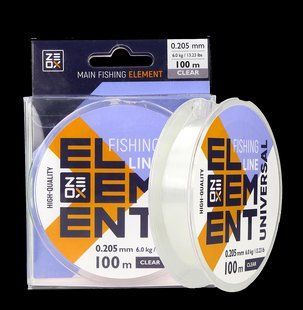 Волосінь Zeox Element Universal 100м CL 4010029 фото