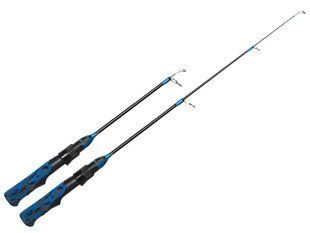 Вудка зимова телескоп Salmo Elite TELE VIB M (2 секції, графіт, до 20г) 437-02 фото