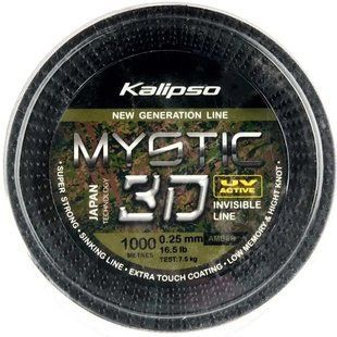 Волосінь Kalipso Mystic 3D Amber 1000m 40060364 фото