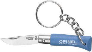 Ніж Opinel Keychain №2 Inox. Колір - блакитний 204.65.18 фото