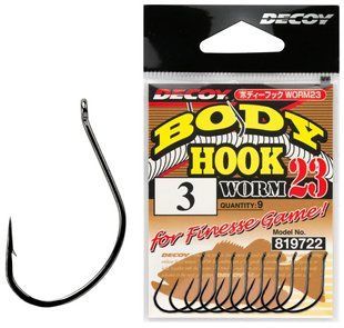 Гачок Decoy Worm23 Body Hook 1562.04.67 фото