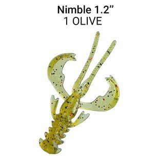 Силіконова приманка Crazy Fish Nimble 1.2" 76-30-6-6 фото