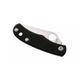 Ніж Spyderco Grasshopper 12C27 G-10 Black 87.16.78  фото 2