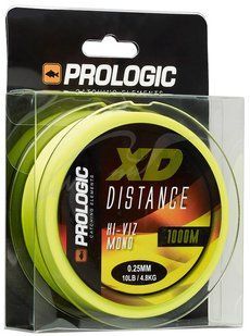 Волосінь Prologic XD Distance Mono 1000m Hi-Viz Yellow 0.28mm 5.60kg 12Lb 1846.19.14 фото
