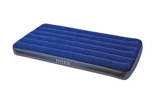 Матрац Intex велюр синій 99*191*25см, до 136кг 64757 фото