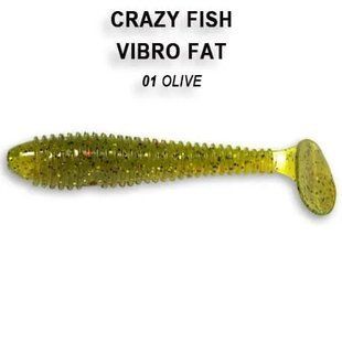Силіконова приманка Crazy Fish Vibro Fat 2.7" 1-71-99-6 фото