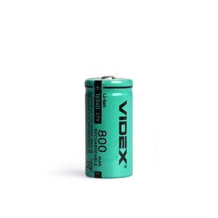 Акумулятор Videx літій-іонний 16340 (без захисту) 800mAh bulk/1шт 16340/800/1B фото