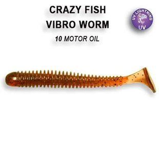 Силіконова приманка Crazy Fish Vibro Worm 2,5'' 81-65-M123-6 фото
