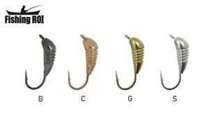 Мормишка вольфрамова Fishing ROI Лялечка з вушком 3mm 0,52gr 400-53-3-S фото