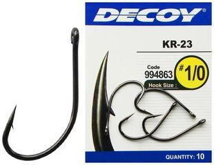 Крючок Decoy KR-23 Black Nickeled 1562.03.25 фото