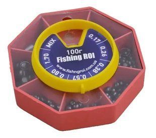 Набір грузил Fishing ROI 72-50 фото