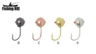 Мормишка вольфрамова Fishing ROI Шар з вушком 5mm 1,18gr 400-28-5-G фото
