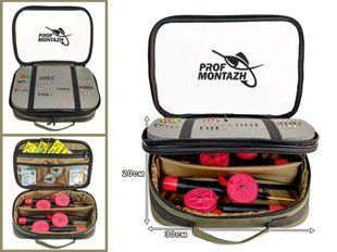 Сумка PROFMONTAZH ICE Fishing для зимової ловлі на мормишку (20х30х10см) AMN122658 фото