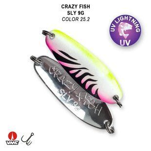 Коливаюча блешня Crazy Fish SLY-9g SLY-9-83.1 фото