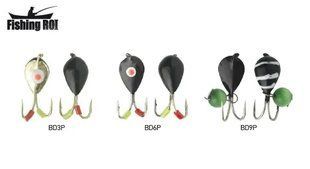 Мормишка вольфрамова Fishing ROI Коза фарбована 3mm 0,7gr 400-601-3-BD9P фото