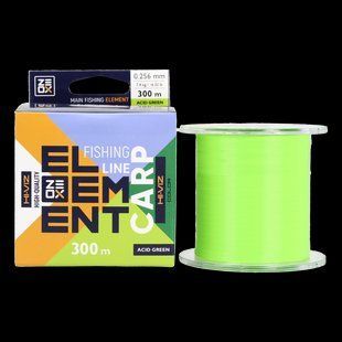 Волосінь Zeox Hi-Viz Element Carp 300м Acid Green 4010259 фото