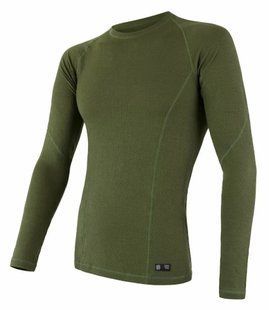 Термофутболка чоловіча Sensor Merino DF LS safari SM11M-safari-XXL фото