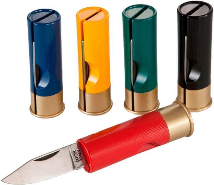 Ніж Old Bear "Gauge12" Cartridge Knife Black 1331.00.35  фото