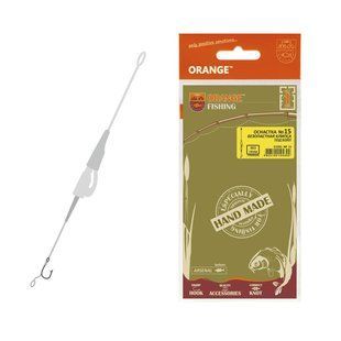 Оснащення коропове ORANGE #15 Secure Clip Leadcore, для бойлу 1959.02.24 фото