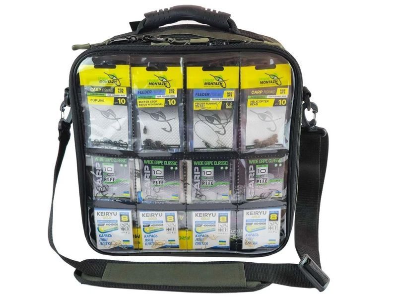 Сумка-органайзер PROFMONTAZH Easy Bag для аксессуаров и оснасток (34х33х12см) AMN122695 фото